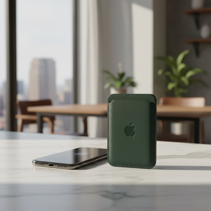 Luxury Leather iPhone Magnetic Wallet™