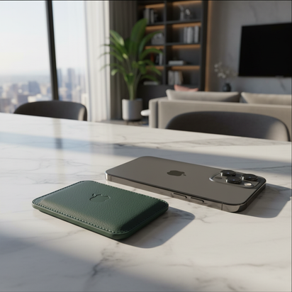 Luxury Leather iPhone Magnetic Wallet™